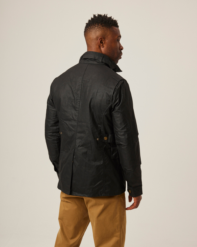 Peregrine Bexley Coat - Black-Men&#39;s Coats-Brooklyn-Vancouver-Yaletown-Canada