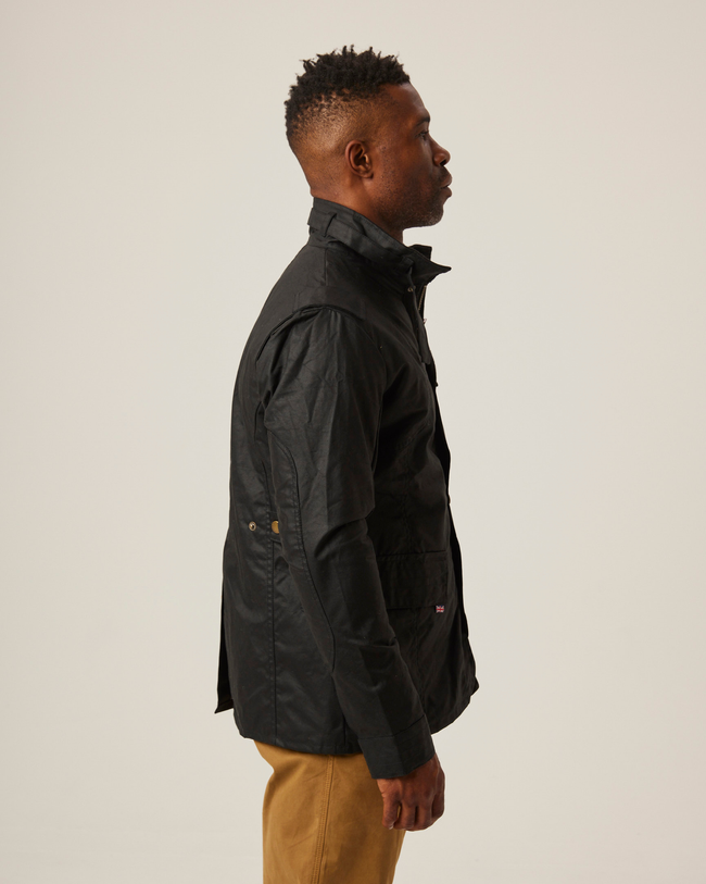 Peregrine Bexley Coat - Black-Men&#39;s Coats-Brooklyn-Vancouver-Yaletown-Canada