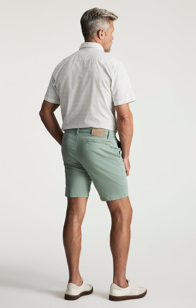 34 Heritage Arizona Iceberg Green Twill-Men's Shorts-Brooklyn-Vancouver-Yaletown-Canada