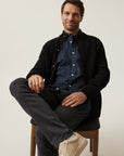 34 Heritage Shirt Luxe Twill - Dress Blues-Men's Shirts-Brooklyn-Vancouver-Yaletown-Canada