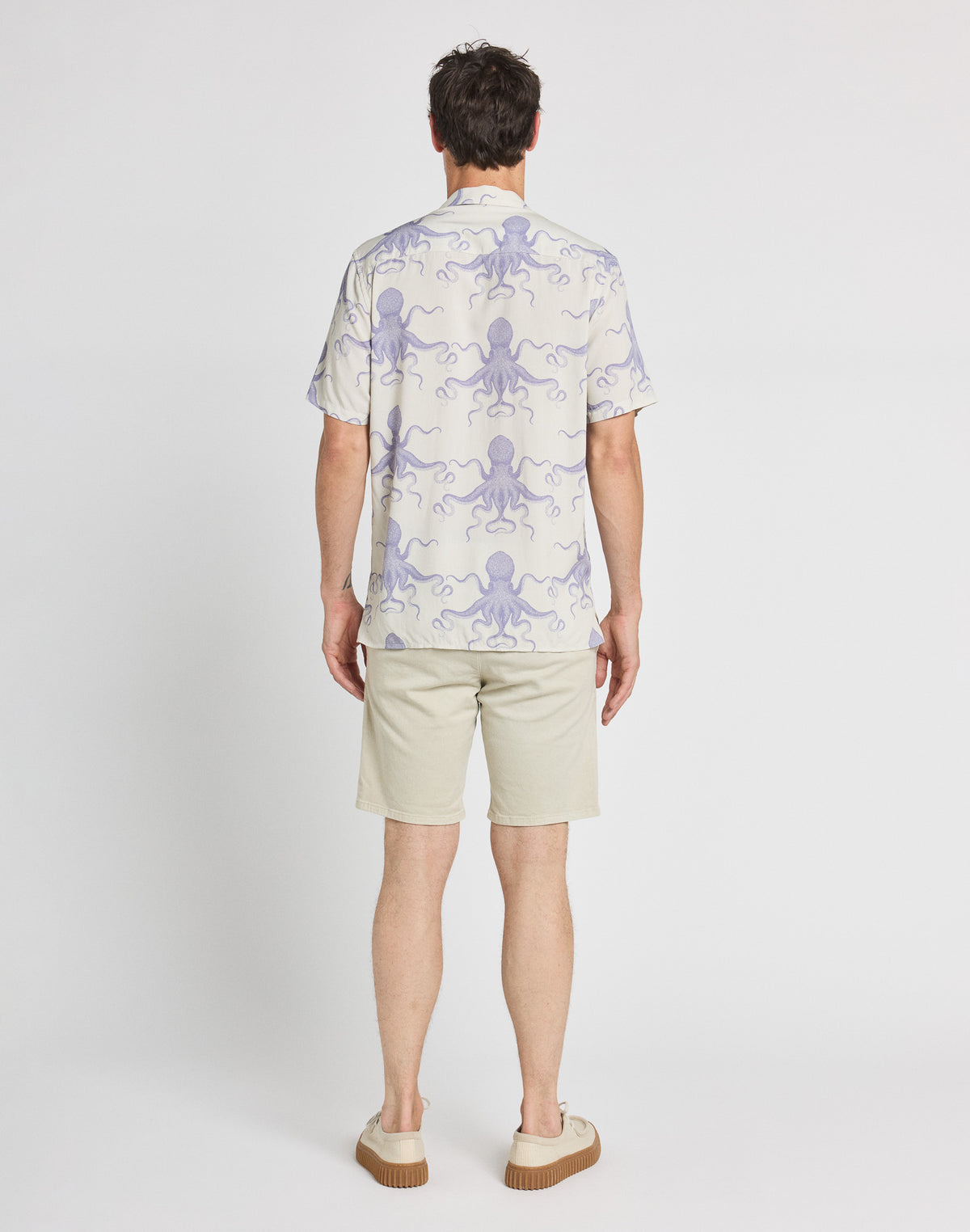 Pullin Dening Short Chino - Bonewhite-Men's Shorts-Brooklyn-Vancouver-Yaletown-Canada