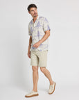 Pullin Dening Short Chino - Bonewhite-Men's Shorts-Brooklyn-Vancouver-Yaletown-Canada