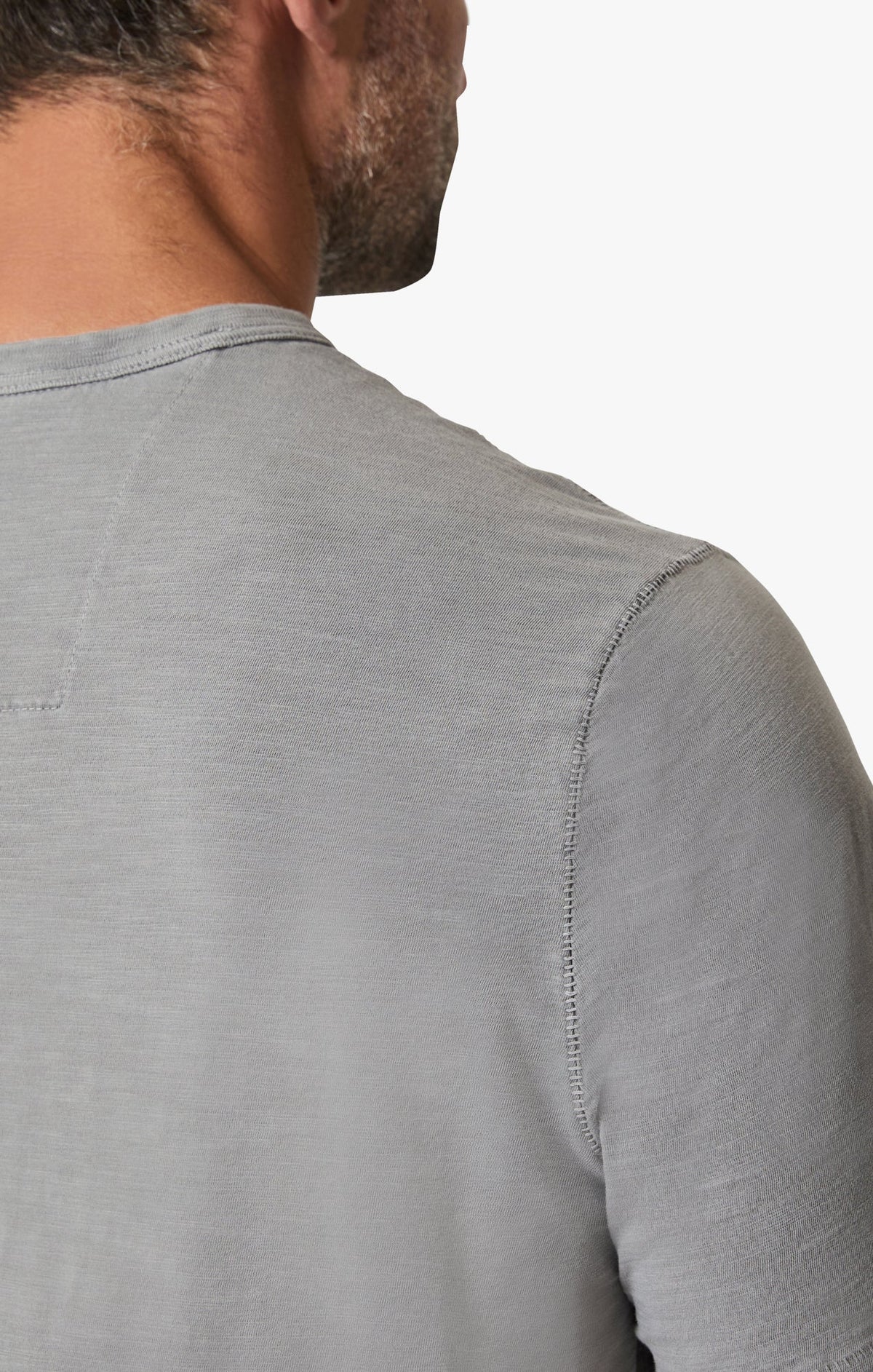 34 Heritage T-Shirt Slub Crew Neck Gray-Men's T-Shirts-Brooklyn-Vancouver-Yaletown-Canada