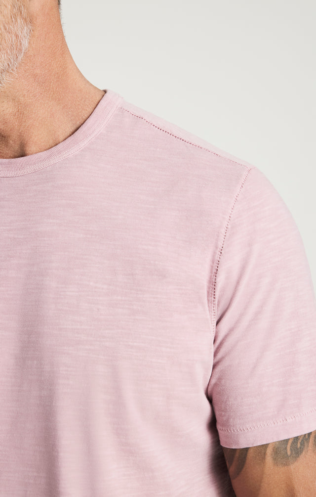 34 Heritage Slub Crew Neck Tshirt Woodrose-Men's T-Shirts-Brooklyn-Vancouver-Yaletown-Canada