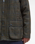 Barbour Bedale Check Wool Jacket - Brown-Men's Jackets-Brooklyn-Vancouver-Yaletown-Canada