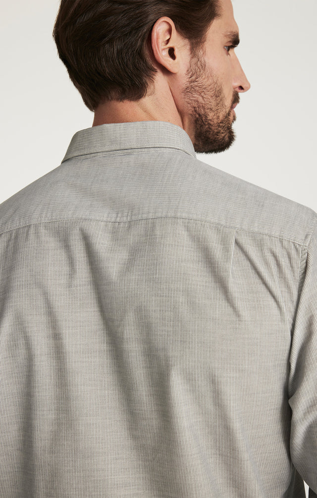 34 Heritage Corduroy Shirt Grey-Men's Shirts-Brooklyn-Vancouver-Yaletown-Canada