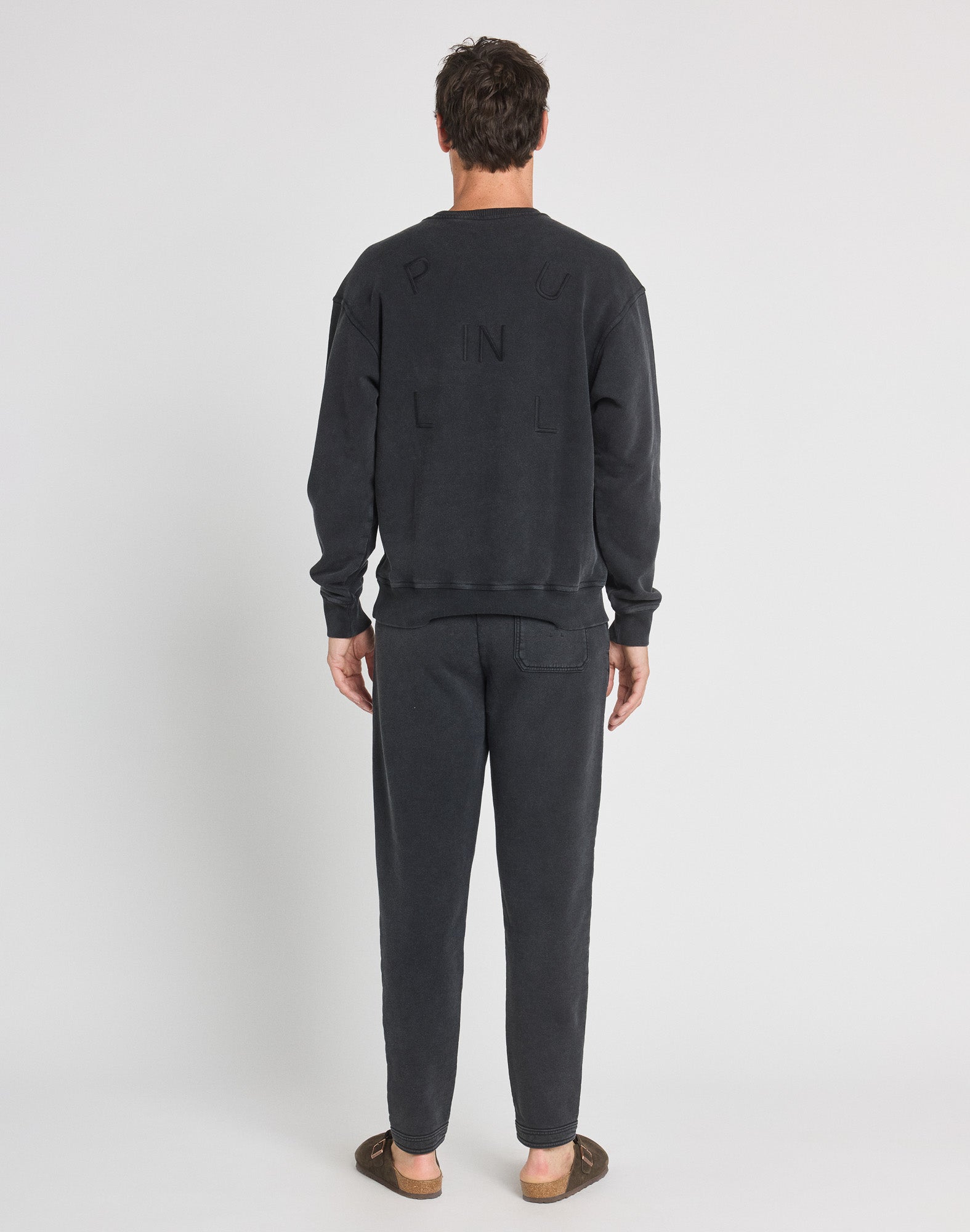 Pullin Jogging Loose - Plain Dark-Men's Pants-Brooklyn-Vancouver-Yaletown-Canada