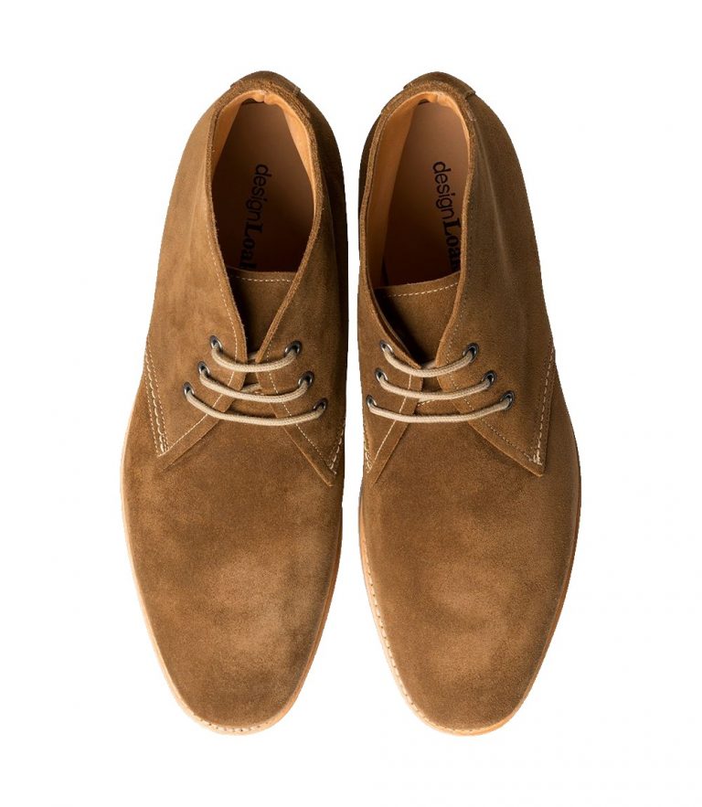 Loake - Chukka Boot- Python Tan Suede-Men's Shoes-Yaletown-Vancouver-Surrey-Canada