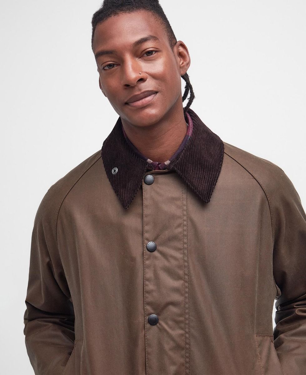 Barbour Beaufort Waxed Jacket - Bark-Men's Coats-Brooklyn-Vancouver-Yaletown-Canada