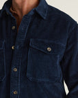 34 Heritage Overshirt - Navy-Men's Jackets-Brooklyn-Vancouver-Yaletown-Canada