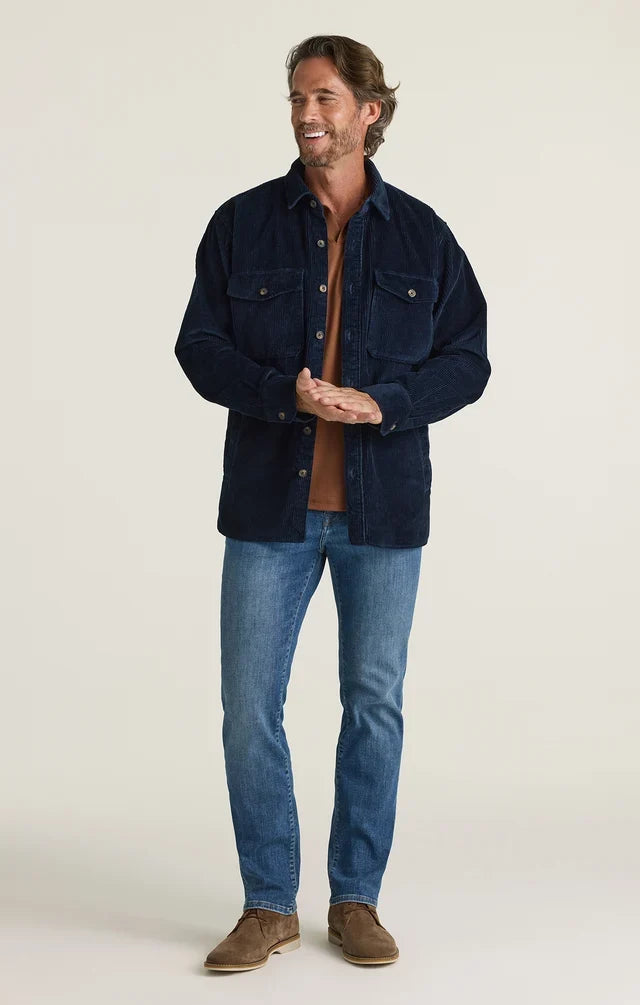 34 Heritage Overshirt - Navy-Men's Jackets-Brooklyn-Vancouver-Yaletown-Canada