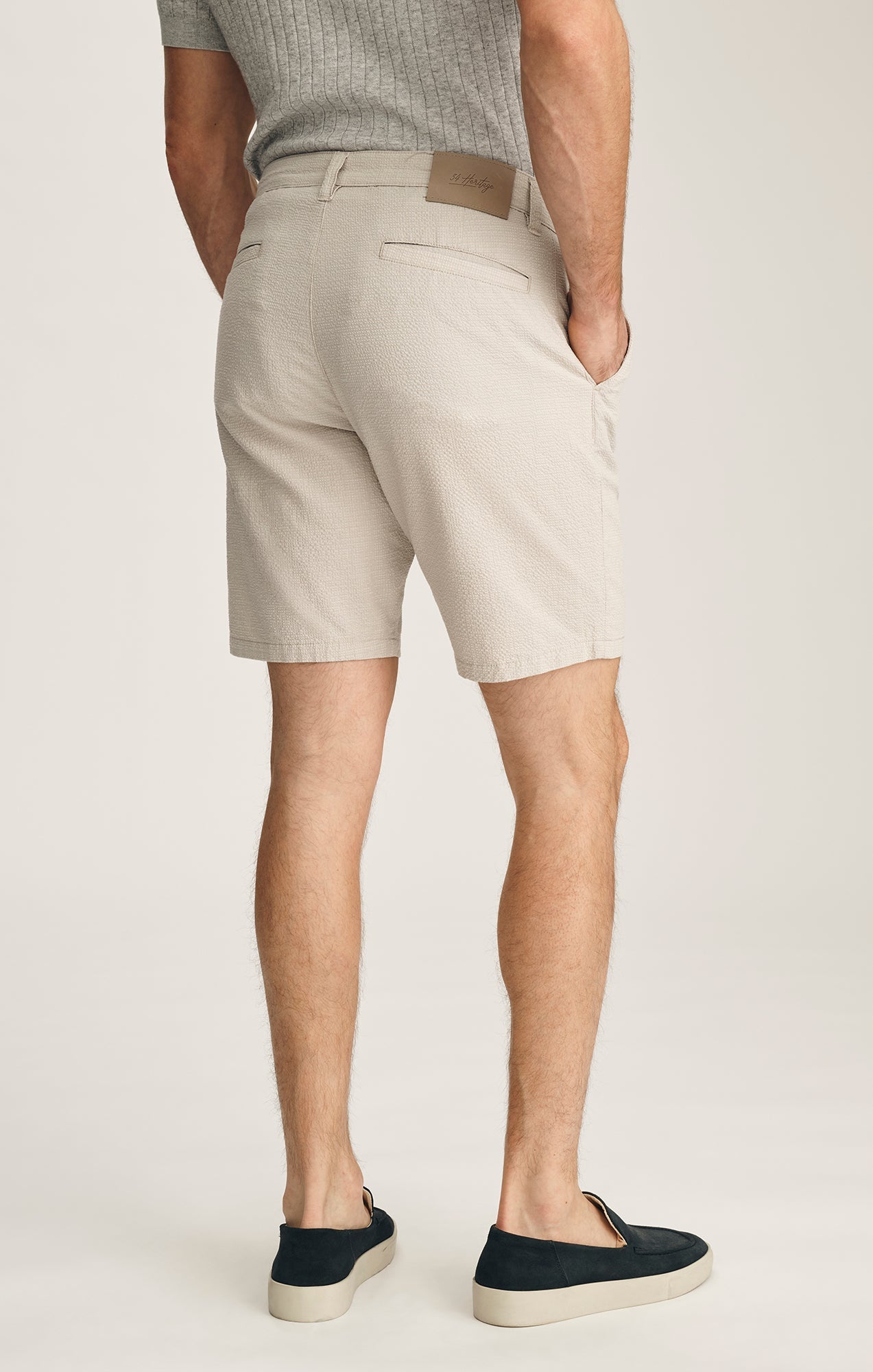 34 Heritage Arizona Stone Seersucker-Men's Shorts-Brooklyn-Vancouver-Yaletown-Canada