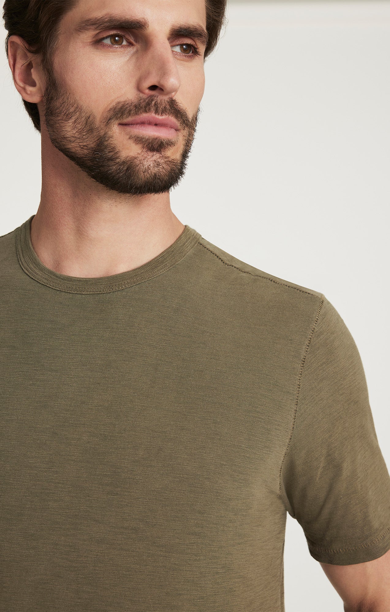 34 Heritage Slub Crew Neck T-Shirt Kalamata-Men's T-Shirts-Brooklyn-Vancouver-Yaletown-Canada