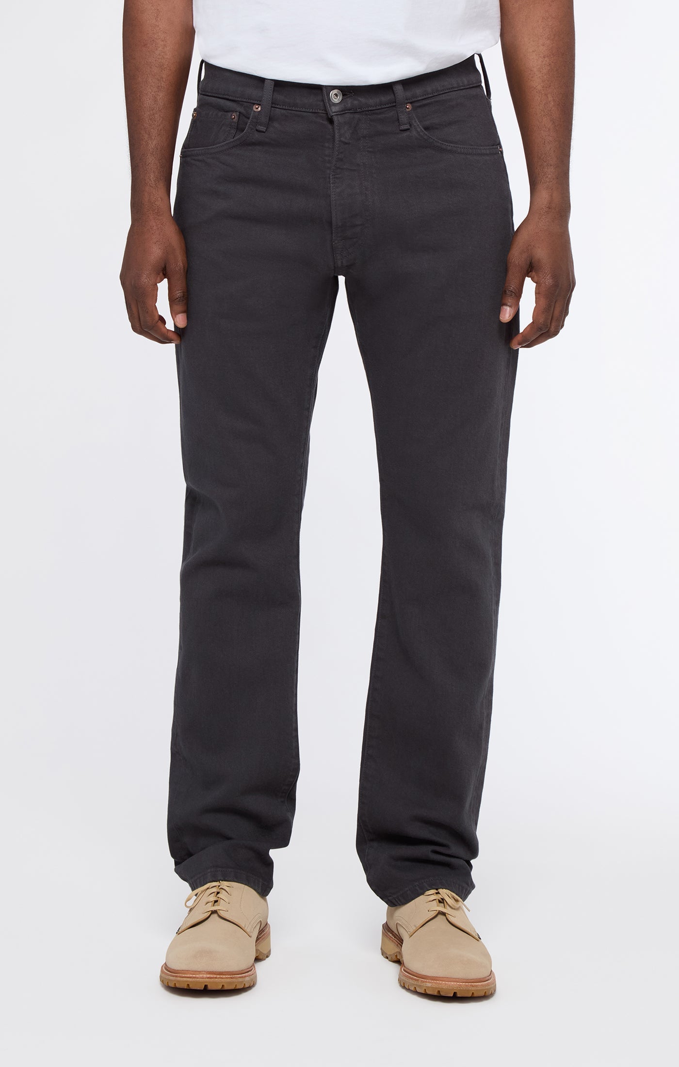 COF Studio M8 Straight Comfort Organic Ecru Anthracite-Men's Denim-Brooklyn-Vancouver-Yaletown-Canada