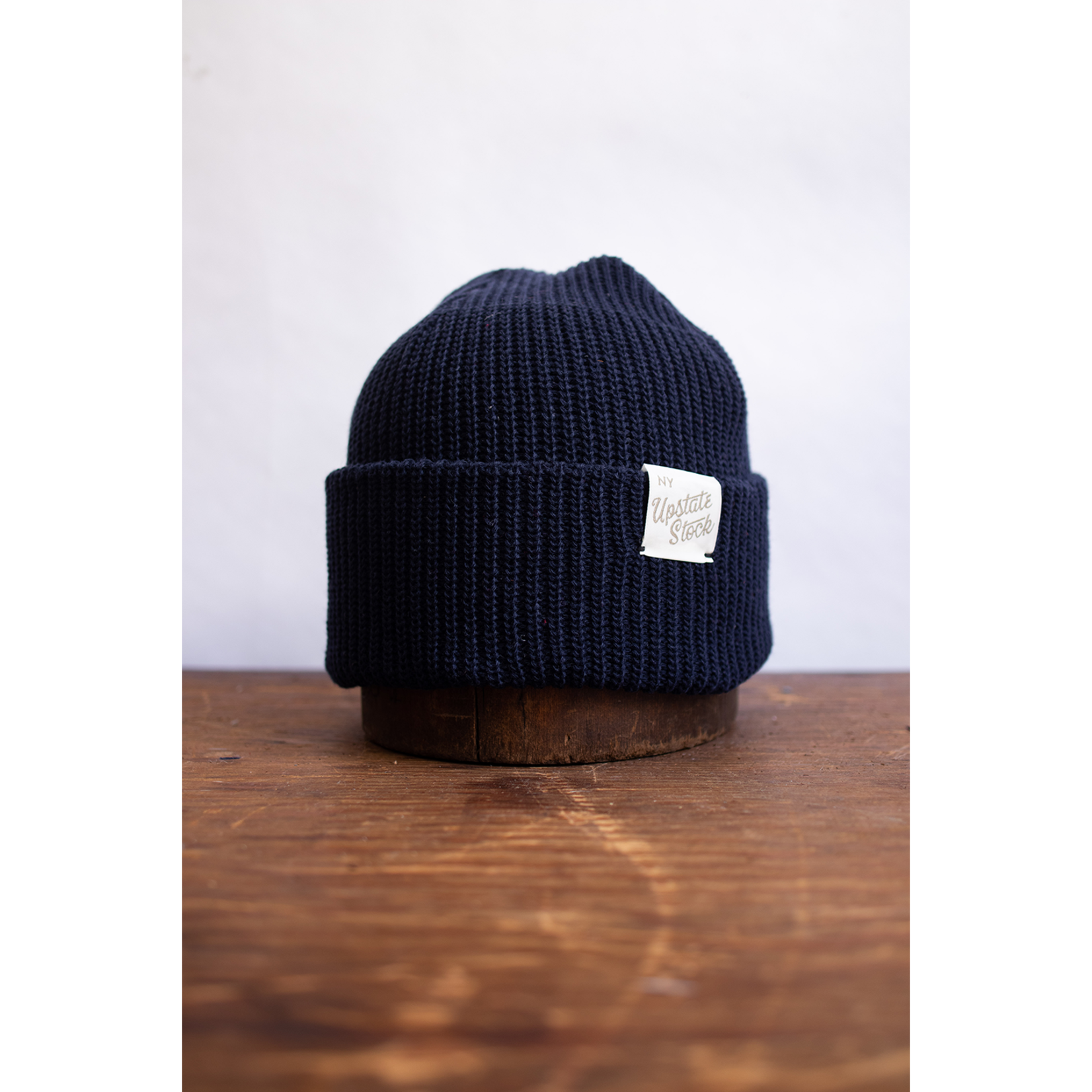 Upstate Stock - Eco-Knit Watch Cap-Men&#39;s Accessories-Navy-Yaletown-Vancouver-Surrey-Canada