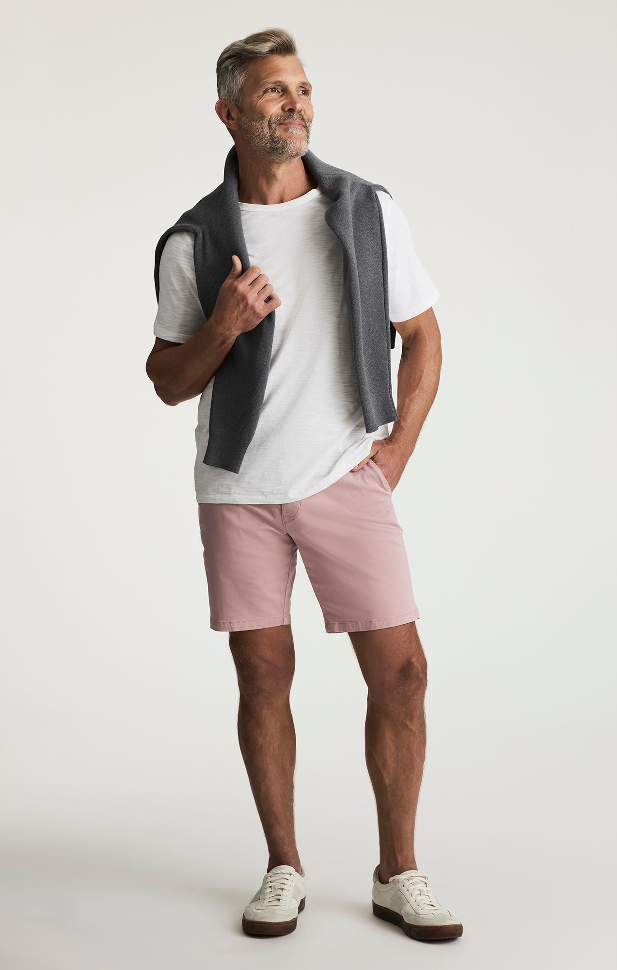 34 Heritage Arizona Pink Twill-Men's Shorts-Brooklyn-Vancouver-Yaletown-Canada