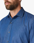 34 Heritage-Rinse Denim Shirt SS23-Men's Shirts-Yaletown-Vancouver-Surrey-Canada